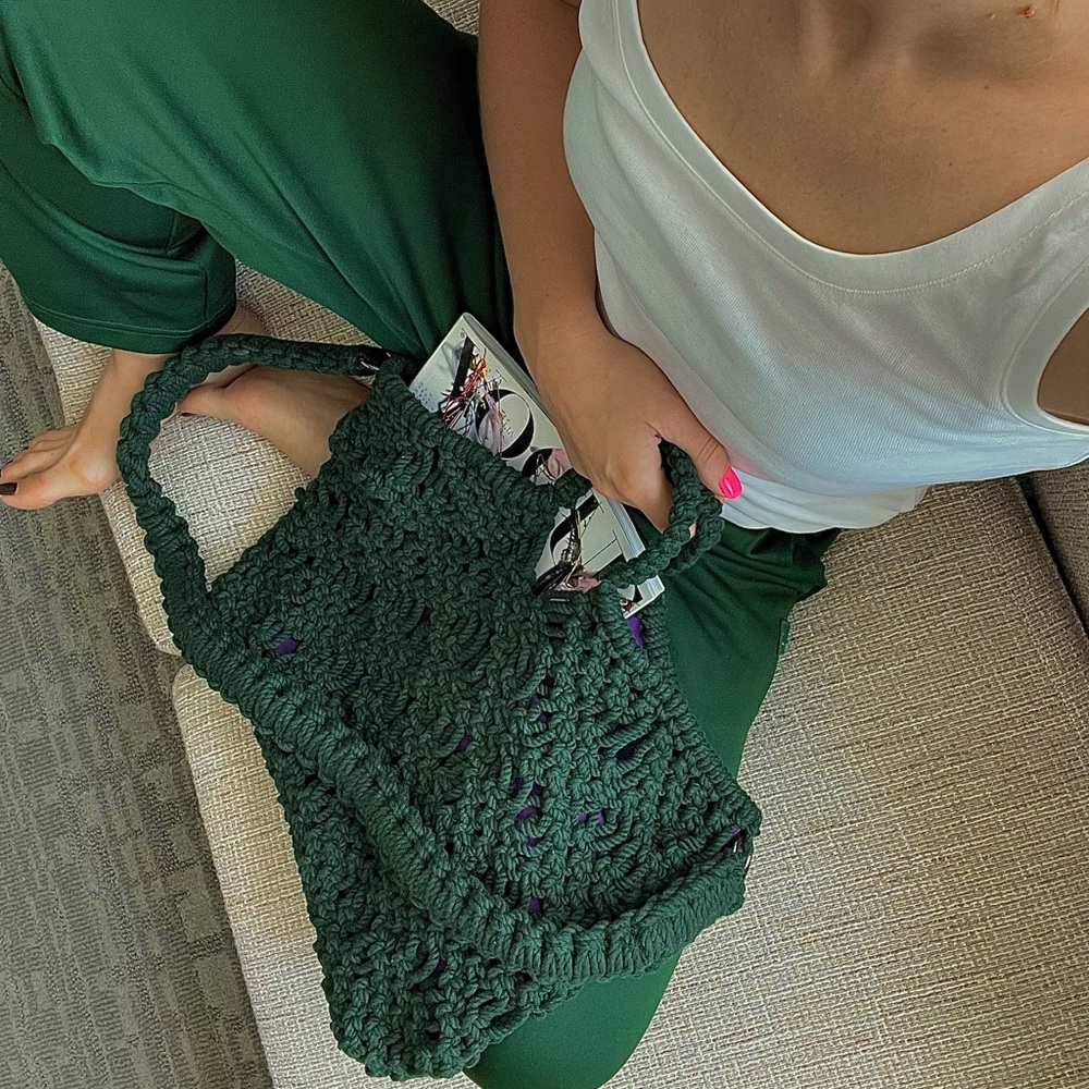 Handmade sustainable bag